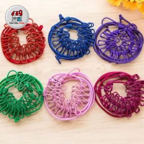 طناب رخت کشی گیره دار