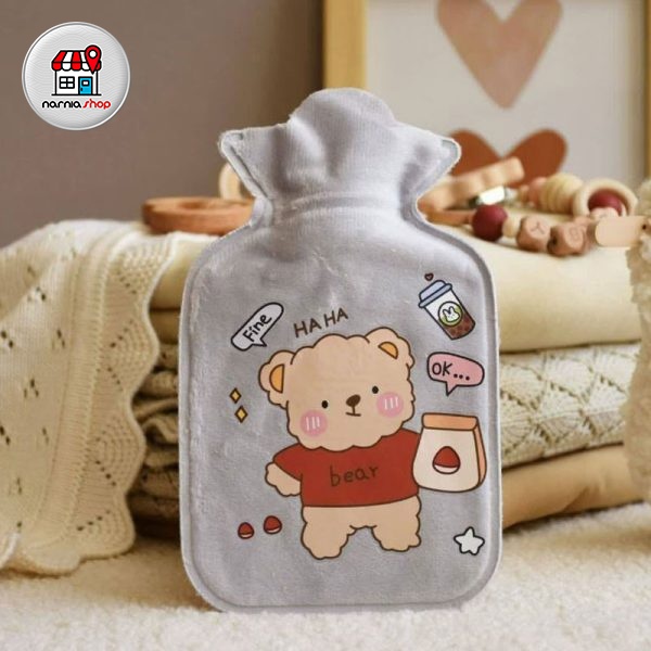 کیسه آبگرم مخملی سایز متوسط